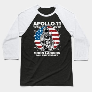 NASA Apollo 11 50th Anniversary Moon Landing Baseball T-Shirt